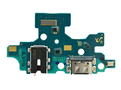 Samsung SM-A415 Galaxy A41 - Sub Board + Plug In + Jack Audio + Microfono
