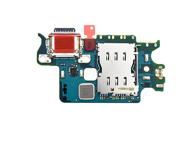 Samsung SM-S901 Galaxy S22 - Sub Board + Plug In + Microfono + Lettore Sim