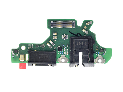 Huawei P30 Lite - Sub Board + Plug In + Microfono + Jack Audio
