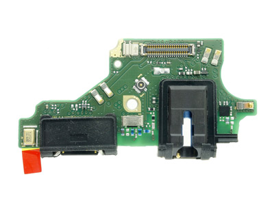 Huawei P20 Lite - Sub Board + Plug In + Microfono + Jack Audio