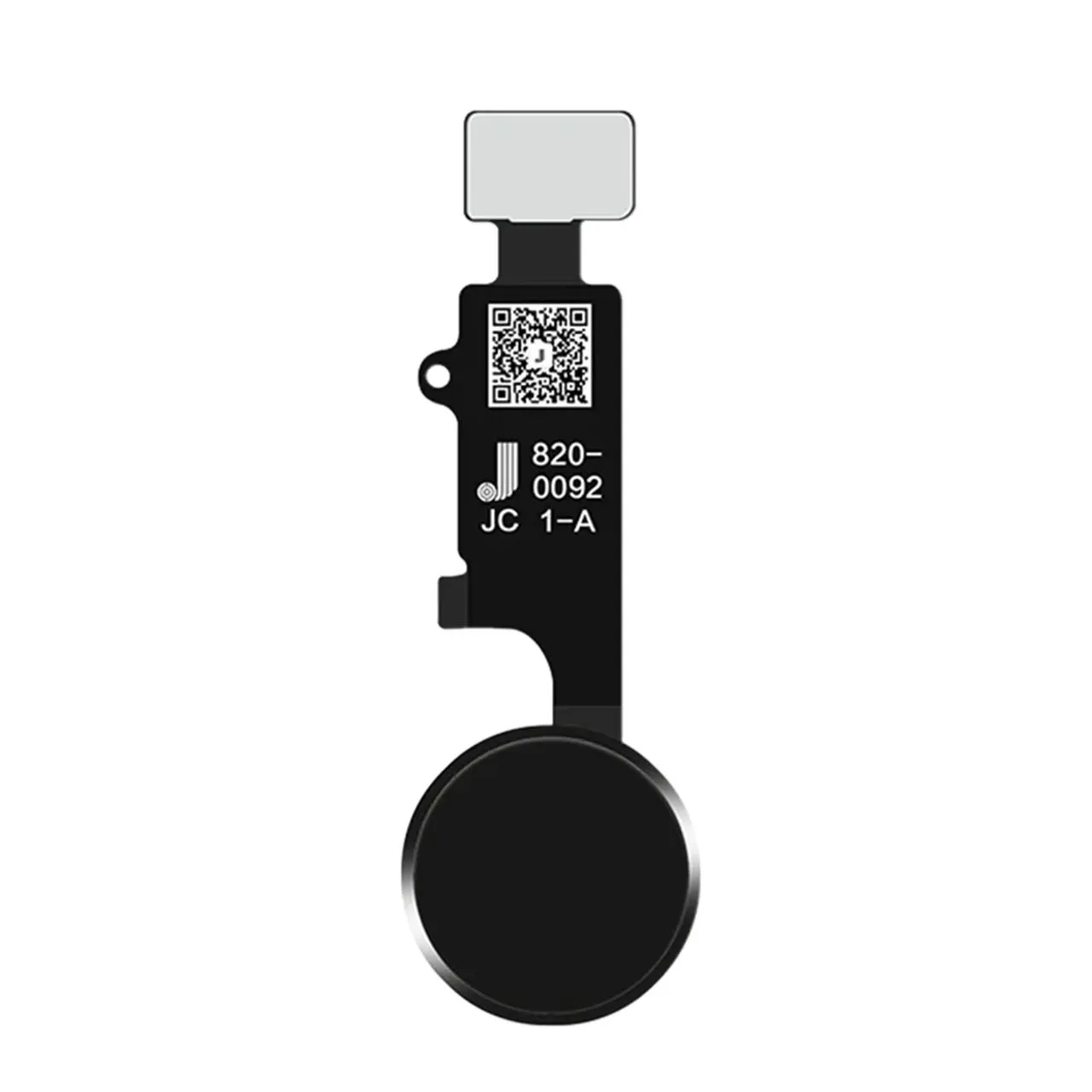 Apple iPhone 8 - Tasto Joystick Esterno+Flat Cable Nero **No Lettore Impronta**