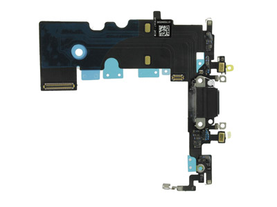 Apple iPhone 8 - Flat cable + Connettore Ricarica + Microfono Nero No Logo